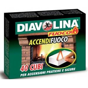 DIAVOLINA ACCENDITORE CUBI PZ.40